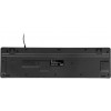 Клавиатура Оклик 420MRL черная USB Slim с мультимедиа и LED подсветкой - 1.5м кабель (1091226)