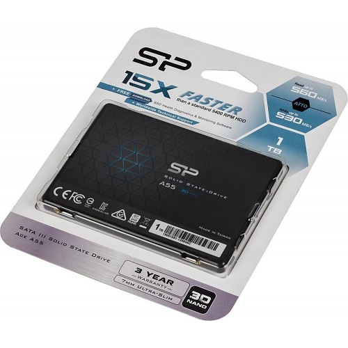 Твердотельный накопитель Silicon Power 1TB SATA-III Ace A55 2.5 - Высокая производительность и надежность для вашего ПК