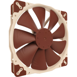 Кулер для корпуса/ Case Cooler Noctua NF-A20 5V PWM (200x200x30mm, 4-pin PWM, 86.46CFM, 18.1dBA, 800RPM, Beige/Brown)
