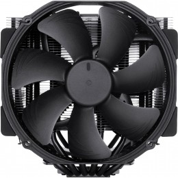 Кулер для процессора/ CPU Cooler Noctua NH-D15 chromax.black (183W, 4-pin PWM, 165mm, Al/Cu, 6x6mm, 2x140mm, 82.43CFM, 24.6dBA, 1500RPM, S: 1851/1700/1200/115X, AM5/AM4, Black)