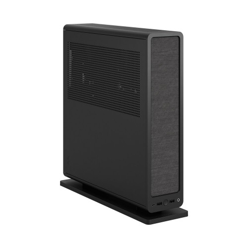 Корпус Fractal Design Ridge mITX Black - Без Блока Питания, 2xUSB-A 3.2 и 1xUSB 3.2 Type-C, Поддержка SFX PSU