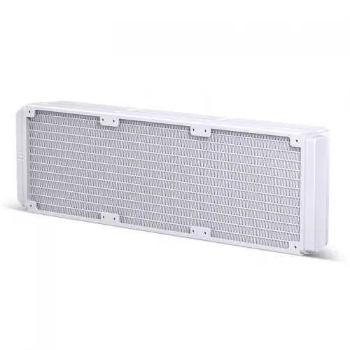 Система жидкостного охлаждения/ Water Cooling System JONSBO TG-360 White (300W, 360mm, White, ARGB/ Fans: 3x120mm, 66.19CFM, 35.4dBA, 1800RPM/ Pump height 72mm, 30dBA, 2400RPM, Rad thickness 27mm/ S: 1700, 1200, 115X, AM5, AM4) JONSBO