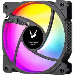 Вентилятор для корпуса Formula Cosmic 12BK FR RGB 120х120x25 черный 3-pin 4-pin (Molex) 22.3дБ Ret [COSMIC 12BK FR]