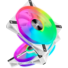 Кулер для корпуса/ Case Cooler Corsair iCUE QL140 RGB 140mm (140x140x25mm, 4-pin PWM, RGB, 50.2CFM, 26dBA, 1250RPM, White, 2pcs) Corsair