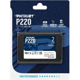 Твердотельный накопитель Patriot SATA-III 2TB P220S2TB25 P220 2.5" [P220S2TB25]