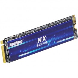 Твердотельный накопитель/ Kingspec SSD NX-4096 2280, 4096GB, M.2(22x80mm), NVMe, PCIe 3.0 x4, 3D QLC, R/W 3600/3200MB/s, IOPs 380 000/320 000, TBW 1920, DWPD 0.4 (3 года)