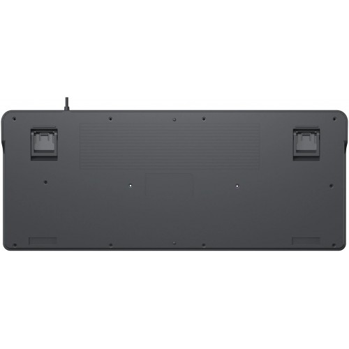 Клавиатура Оклик 711G серый/белый USB Multimedia для геймеров с LED подсветкой и кабелем 1.5м