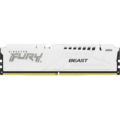 Купить оперативную память Kingston 16GB DDR5 5600MT/s CL36 DIMM FURY Beast White EXPO - Высокая производительность для геймеров и профессионалов