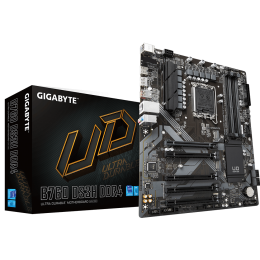 Материнская плата/ MB GIGABYTE INTEL B760 s1700, 4xDDR4(128GB), HDMI 2.0/DP, 1xPCIe 4.0x16, 4xPCIe 3.0x16, 1xLAN, 4xSATA 6Gb/s, 2xM.2, 1xUSB-C, 1xUSB 3.2, 4xUSB 2.0, 1xPS/2, ATX