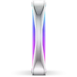 Кулер для корпуса ПК/ Case Cooler NZXT F140 RGB Duo (140x140x25mm, 4-pin PWM, RGB, 84.75CFM, 36dBA, 1800RPM, White)
