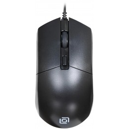 Мышь Оклик 207M черный оптическая 2400dpi USB 4but (1474598)