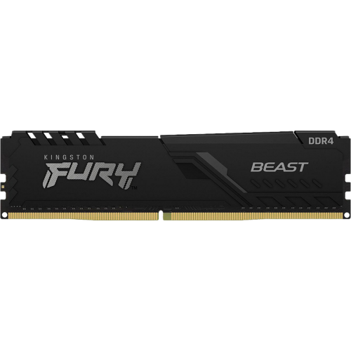Память оперативная/ Kingston 8GB 3200MT/s DDR4 CL16 DIMM FURY Beast Black (Select Regions ONLY) Kingston