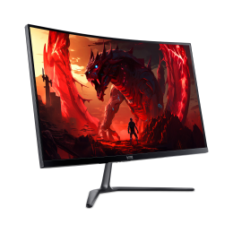 Монитор/ ACER Nitro ED270UX6bmiipx 27'', ZeroFrame, Curved 1500R, Black, 16:9, VA, 2560x1440, 1 / 0,5 (GTG, Min.)ms, 250cd, 220Hz, 2xHDMI(2.1) + 1xDP(1.4) + SPK + Audio Out, Speakers 2Wx2, sync: FreeSync Premium, hdr: HDR 10, Vesa:75x75