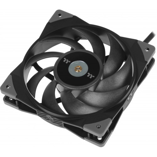 Купить вентилятор Thermaltake Toughfan 12 120x120x25 черный 4-pin 22.3дБ (CL-F117-PL12BL-A) для корпуса - Высокая производительность и низкий уровень шума