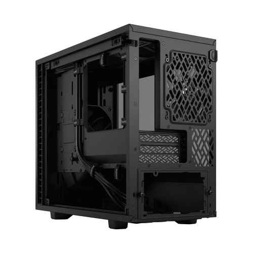 Корпус ПК без блока питания/ Case Fractal Design Define 7 Nano TG Light Tint, Mini-Tower, 1x120mm + 1x140mm, 2xUSB-A 2.0 + 2xUSB-A 3.2 + 1xUSB 3.2 Type-C mITX, mDTX Black Fractal Design