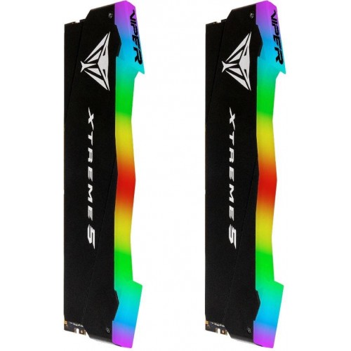 Купить Оперативную Память DDR5 2x16Gb 7600MHz Patriot Viper XTREME RGB с Радиатором - Высокая Производительность для Игровых ПК
