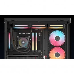 Корпус без блока питания/ Case Corsair 3500X LX-R RGB iCUE LINK, Midi-Tower, TG, 3x120mm ARGB, 2xUSB-A 3.2, 1xUSB 3.2 Type-C, E-ATX, ATX, mATX, mITX Black