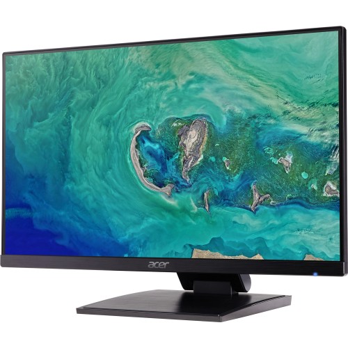 Монитор/ ACER UT241YAbmihuzx 23,8'', ZeroFrame, Black, 10 point MultiTouch, 16:9, IPS, 1920x1080, 1 / 4ms, 250cd, 75Hz, 1xHDMI(1.4) + 1xType-C(90W) + Audio out + USB3.2x3+USB-B(2up 3down), Speakers 2Wx2, sync Free Sync, H.Adj. 125 Acer