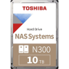 Жесткий диск Toshiba N300 NAS 10TB SATA3 3.5 - 7200 об/мин, 512Mb кэш, замена WD101EFBX и ST10000VN0008