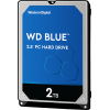 Жесткий диск/ HDD WD SATAIII 2Tb 2.5"" Blue 5400 128Mb 1 year warranty WD