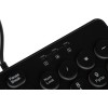 Клавиатура Оклик 420MRL черная USB Slim с мультимедиа и LED подсветкой - 1.5м кабель (1091226)