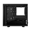 Корпус ПК без блока питания/ Case Fractal Design Define 7 Nano TG Light Tint, Mini-Tower, 1x120mm + 1x140mm, 2xUSB-A 2.0 + 2xUSB-A 3.2 + 1xUSB 3.2 Type-C mITX, mDTX Black Fractal Design