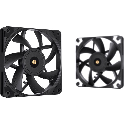 Кулер для корпуса/ Case Cooler Noctua NF-A12x15 PWM chromax.black.swap (120x120x15mm, 4-pin PWM, 55.44CFM, 23.9dBA, 1850RPM, Black)