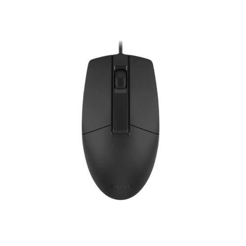 Мышь A4Tech OP-330S черный оптич. 1200dpi silent USB 3but (OP-330S (BLACK)) A4Tech