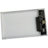 Внешний корпус для HDD/SSD AgeStar 3UB2P6C 2.5 дюйма с SATA III и USB 3.0 - Прозрачный пластиковый дизайн