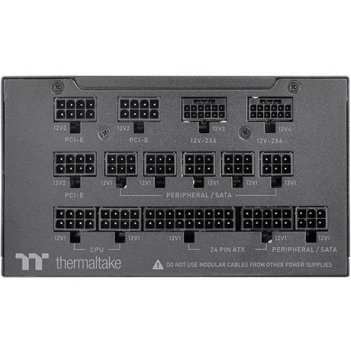 Блок питания Thermaltake Toughpower TF1300 1300W 80+ Titanium с LED-освещением и 12xSATA для надежной работы вашего ПК