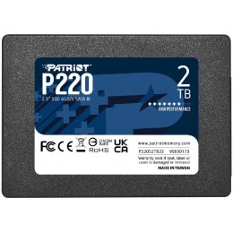 Твердотельный накопитель Patriot SATA-III 2TB P220S2TB25 P220 2.5" [P220S2TB25]