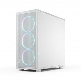 Корпус ПК без блока питания/ Case Fractal Design Epoch XL TG RGB Clear Tint, Full-Tower, 3x140mm ARGB, 2xUSB-A 3.2 + 1xUSB 3.2 Type-C E-ATX, ATX, mATX, mITX, White