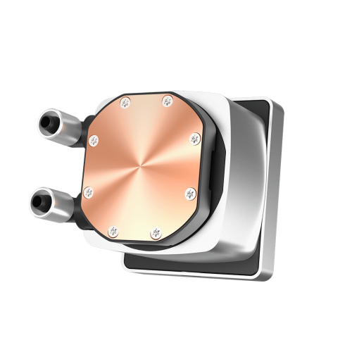 Система охлаждения/ Water Cooling System PCCooler DT360 ARGB Display WH (300W, 360mm, LED temp., White, ARGB/ Fans: 3x120mm, 83.83CFM, 3000RPM/ Pump height 62mm, 15dBA, 2600RPM, Rad thickness 27mm/ S: 1851, 1700, 1200, 115X, AM5, AM4) PcCooler