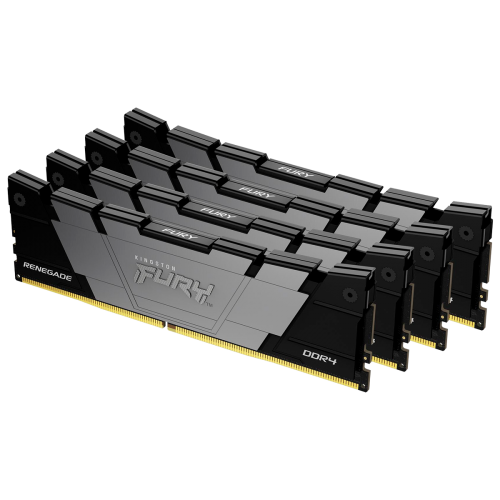 Купить оперативную память Kingston 64GB DDR4 3600MT/s CL16 FURY Renegade Black (4x16GB) - высокая производительность для геймеров и профессионалов