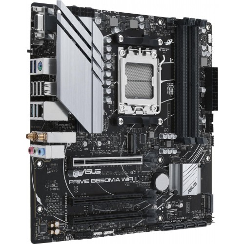 Купить материнскую плату Asus PRIME B650M-A WIFI II AM5 с поддержкой DDR5 и 2.5G LAN
