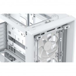 Корпус без блока питания/ Case Corsair Frame 4000D RS, Midi-Tower, TG, 3x120mm, 2xUSB-A 3.2, 1xUSB 3.2 Type-C, E-ATX, ATX, mATX, mITX White