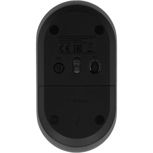 Купить беспроводную мышь Xiaomi Wireless Mouse Lite 2 черную с оптическим сенсором 1000dpi для ноутбука (BHR8916GL)