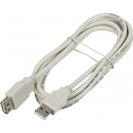 Кабель-удлинитель Ningbo USB A(m) USB A(f) 1.8м (USB2.0-AM-AF-BR) (блистер) [USB2.0-AM-AF-BR]