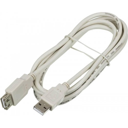 Кабель-удлинитель Ningbo USB A(m) - USB A(f) 1.8м, USB 2.0, блистер [USB2.0-AM-AF-BR]