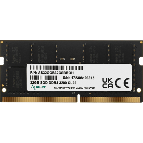 Модуль памяти для ноутбука APACER SODIMM 32GB DDR4-3200 ES32G21PSI