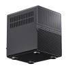 Корпус без блока питания/ Case JONSBO N3, Mini-Tower, no fans, 1xUSB-A 3.0 + 1xUSB-C 3.2, SFX PSU Support, mITX Black JONSBO