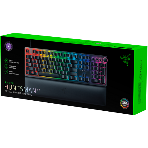 Клавиатура Razer Huntsman V2 с Purple Switch - Игровая клавиатура с русской раскладкой