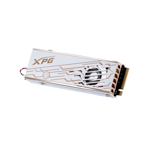 Твердотельный накопитель/ ADATA SSD XPG MARS 980 PRO, 2000GB, M.2(22x80mm), NVMe, PCIe 5.0 x4, 3D NAND, R/W 14000/13000MB/s, IOPs 2 000 000/1 650 000, TBW 1480, DWPD 0.4, with Heat Sink (5 лет) ADATA