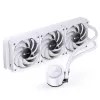 Система жидкостного охлаждения/ Water Cooling System JONSBO TG-360 White (300W, 360mm, White, ARGB/ Fans: 3x120mm, 66.19CFM, 35.4dBA, 1800RPM/ Pump height 72mm, 30dBA, 2400RPM, Rad thickness 27mm/ S: 1700, 1200, 115X, AM5, AM4) JONSBO