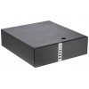 Корпус Foxline mATX с блоком питания 300Вт: 2xUSB3.0, 2xUSB2.0, безинструментальный, черный, 8см вентилятор
