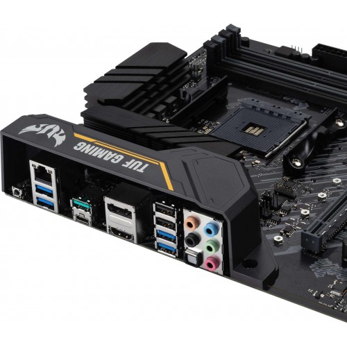 Купить материнскую плату Asus TUF GAMING B450-PLUS II для AMD AM4 с 4xDDR4 и 7.1 звук