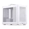 Корпус JONSBO C6 MAX Handle White - Mini-Tower без блока питания, mATX/mITX, 1xUSB-A 3.0 + 1xUSB-C 3.1, без вентилятора