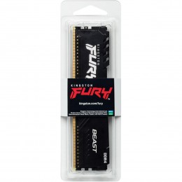 Память оперативная/ Kingston 8GB 3200MT/s DDR4 CL16 DIMM FURY Beast Black (Select Regions ONLY)