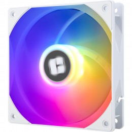 Кулер для корпуса/ Case Cooler Thermalright TL-C12RW-S V2 Reverse (120x120x25mm, 4-pin PWM, ARGB, 58CFM, 25.6dBA, 1500RPM, White)