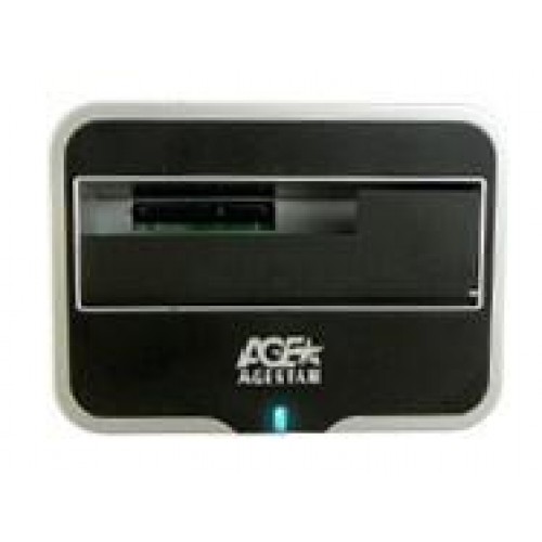 Док-станция для HDD AgeStar 3CBT2 SATA II пластик серебристый 1 [3CBT2]